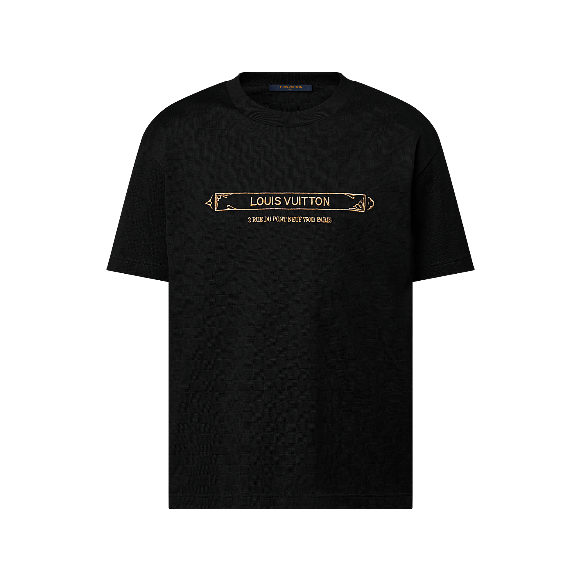 Embellished Damier Pique T-Shirt - Gifts for Him | LOUIS VUITTON